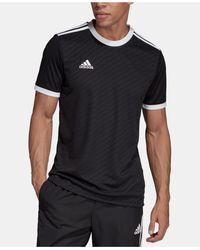 adidas black soccer jersey