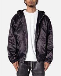 MNML - Full Zip Paneled Fight Jacket - Lyst