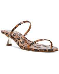 Dolce Vita - Darcee Slip-on Kitten-heel Dress Sandals - Lyst
