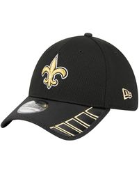 KTZ - New Orleans Saints Visor Hit 39thirty Flex Hat - Lyst