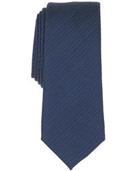 Alfani - Atlas Chevron Solid Slim Tie - Lyst