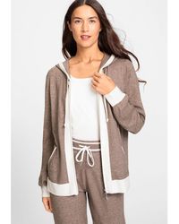 Olsen - Long Sleeve Sweater Knit Hoodie - Lyst