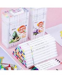 Htutwoo - 36 Colors Ended Watercolor Marker Pens With Portable Carrying Case For School Art Drawing - Lyst