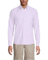 Lands' End - Traditional Fit Sail rigger Oxford Shirt - Lyst