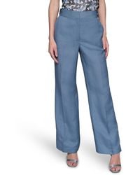 Karl Lagerfeld - Mid-rise Wide-leg Pants - Lyst