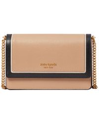 Kate Spade - Morgan Colorblocked Saffiano Leather Flap Chan Wallet - Lyst