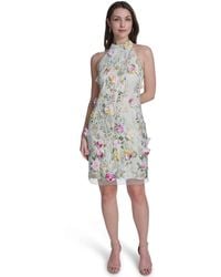 sequin mock neck cocktail dress eliza j Mock Neck Sleeveless Sequin Cocktail Dress (Women)