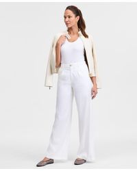 INC International Concepts - High Rise Wide-leg Pants - Lyst
