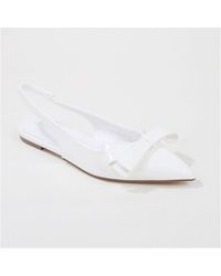 BERNESS - Cinnamon Slingback Flats - Lyst