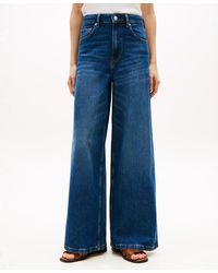 Tommy Hilfiger - Wide-leg High-waist Jeans - Lyst