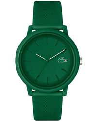 Lacoste - L.12.12 Silicone Strap Watch 42mm - Lyst