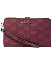 Michael Kors - Jet Set Double Zip Wristlet - Lyst