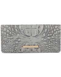 Brahmin - Ady Embossed Leather Wallet - Lyst
