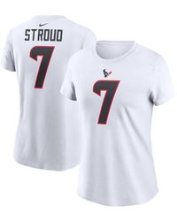 Nike - C.j. Stroud Houston Texans Player Name Number T-shirt - Lyst