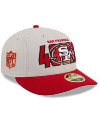 Lids San Francisco 49ers New Era NFL x Staple Collection 59FIFTY Fitted Hat  - Scarlet/Gold