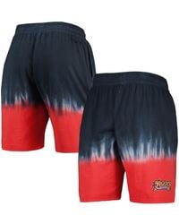 Mitchell & Ness - Navy And Red Philadelphia 76ers Hardwood Classic Authentic Shorts - Lyst