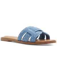 ALDO - Elenaa Studded Flat Slide Sandals - Lyst