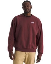 The North Face - Evolution Simple Dome Oversized Crew Sweatshirt - Lyst