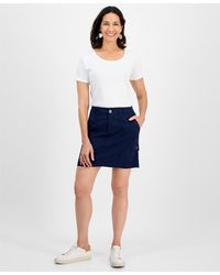 Style & Co. - Zig-zag Cargo Pocket Skirt - Lyst