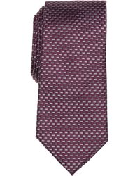 Classic Fit Ree Pattern Perry Ellis Craven Mini Pattern Classic Fit Tie in Blue for Men | Lyst