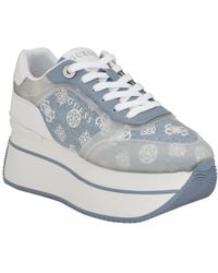 Guess - Camrio Casual Double Platform Lace Up Sneakers - Lyst