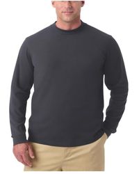 Kingsize - Mock Turtleneck Long-sleeve Cotton Tee - Lyst