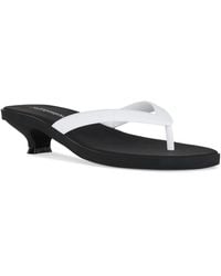Jeffrey Campbell - Lollipop Jelly Kitten-heel Thong Sandals - Lyst