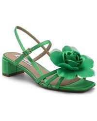 Charles David - Deb Floral Low Heel Sandal - Lyst