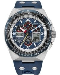 Citizen - Eco-drive Chronograph Promaster Air Special Edition Sikorsky Skyhawk Rabber Strap Watch 46mm - Lyst