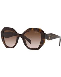 Prada - Low Bridge Fit Sunglasses - Lyst