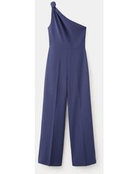 Mango - Knot Long Jumpsuit - Lyst