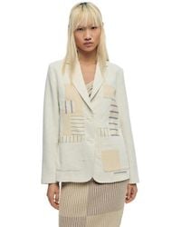 Desigual - Patchwork Blazer - Lyst