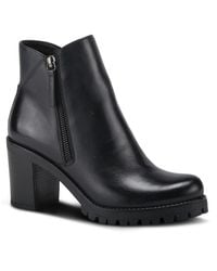 Spring Step - Azura Dealey Leather Booties - Lyst