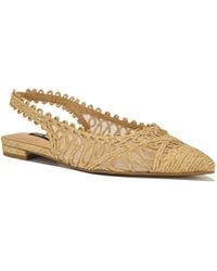 Nine West - Jovias Pointed Toe Slingback Dress Flats - Lyst