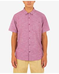 Hurley - One And Only Stretch Button-down Shirt - Lyst