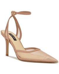 Nine West - Gullia Mesh Ankle Strap Dress Pumps - Lyst