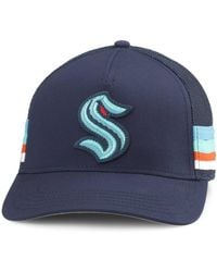 American Needle - Seattle Kraken Hotfoot Stripes Trucker Adjustable Hat - Lyst