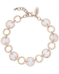 Style & Co. - Circle & Rivershell Anklet - Lyst