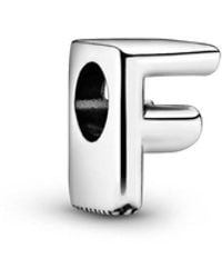 PANDORA - Sterling Silver Script Alphabet Dangle Charm - Lyst