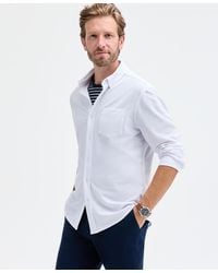 Club Room - Knit Button-up Long-sleeve Shirt - Lyst