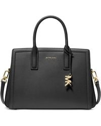 Michael Kors - Michael Laila Small Leather Satchel - Lyst