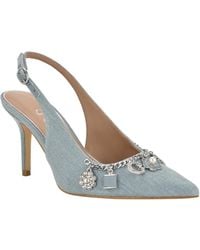 Guess - Naska Charms Slingback Pumps - Lyst