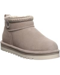 BEARPAW - Langly Platform Pull-on Short Boots - Lyst