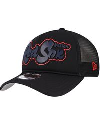 KTZ - Boston Red Sox Retro Bold A-frame Trucker 9forty Adjustable Hat - Lyst