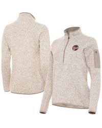 Antigua - Indiana Fever Fortune Half-zip Pullover Jacket - Lyst
