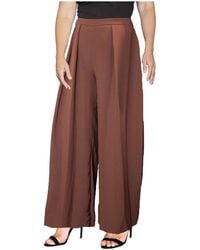 Standards & Practices - Plus Size High Rise Palazzo Wide Leg Pants - Lyst