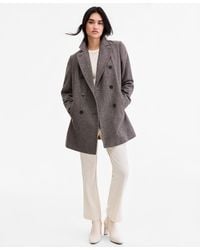 Calvin Klein - Double-breasted Pea Coat - Lyst