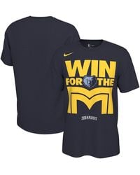 Nike - And Â Memphis Grizzlies 2025 Nba Playoffs On-court Mantra T-shirt - Lyst