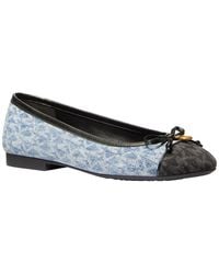 Michael Kors - Almond Toe Piper Flex Ballet Flats - Lyst