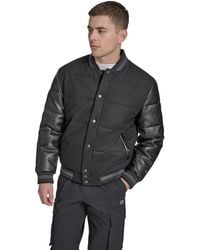 Champion - Wool Blend Quilted Puffer Jacket - Lyst
